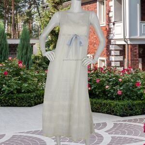 Saramae Vintage Lingerie Dress S: Lace & Corsetry Chic